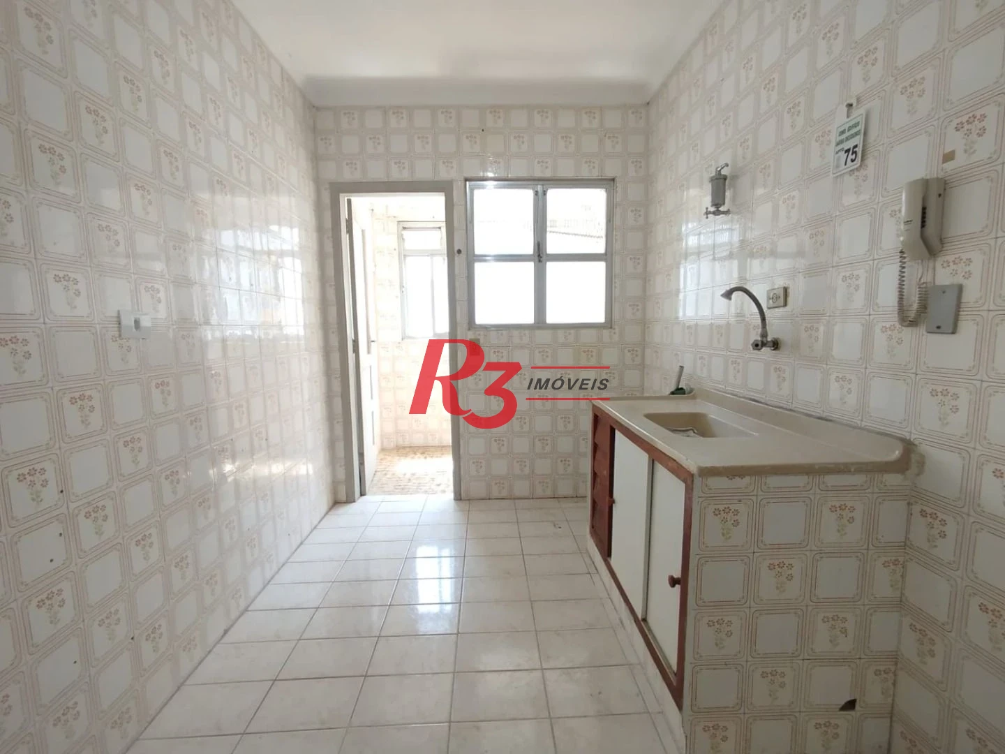 Apartamento com 1 dormitório para alugar, 65 m² por R$ 3.000,00/mês - José Menino - Santos/SP
