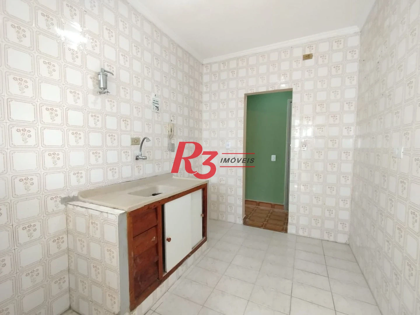 Apartamento com 1 dormitório para alugar, 65 m² por R$ 3.000,00/mês - José Menino - Santos/SP