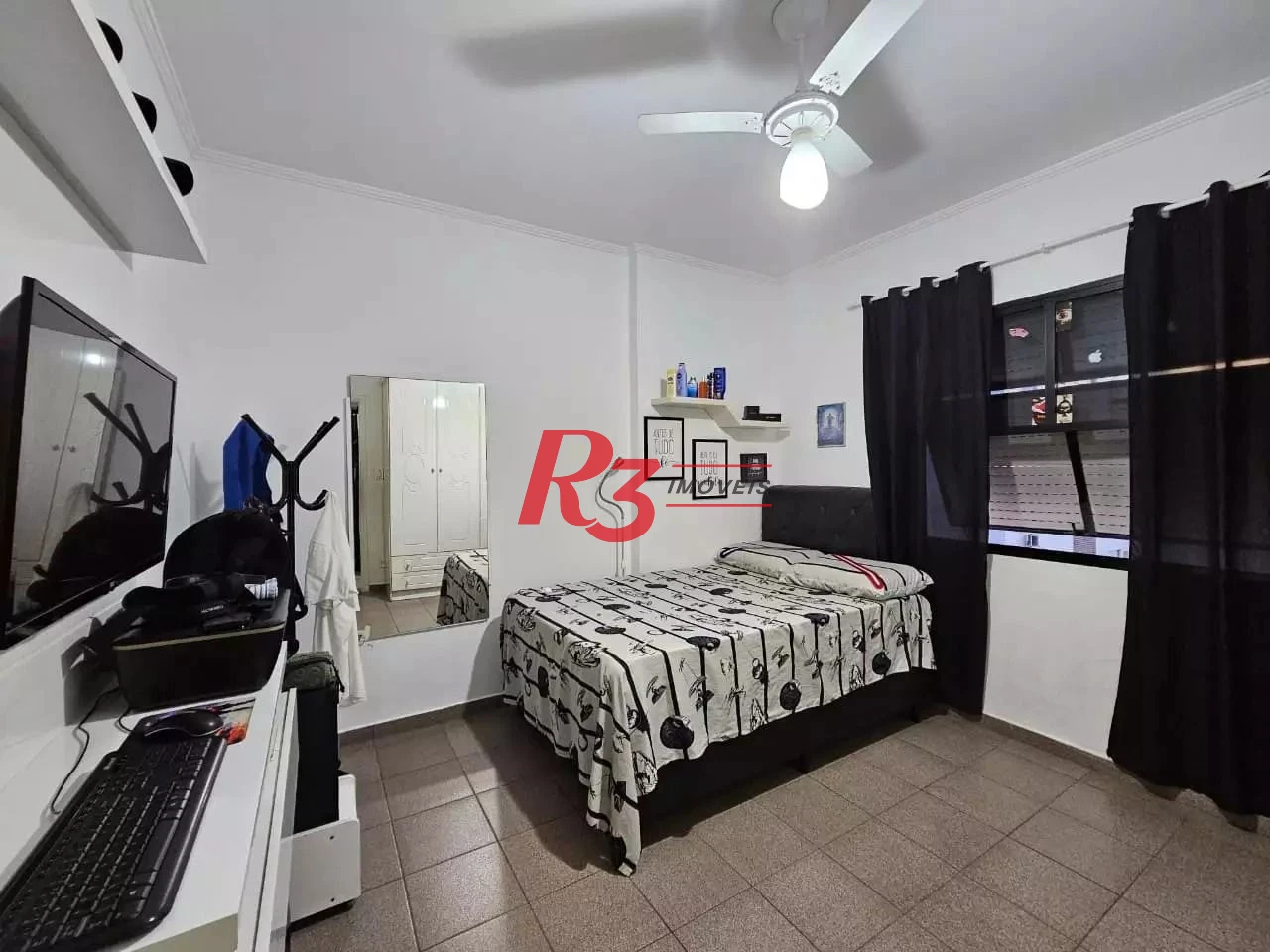 Apartamento com 2 dormitórios à venda, 96 m² por R$ 500.000,00 - Aparecida - Santos/SP