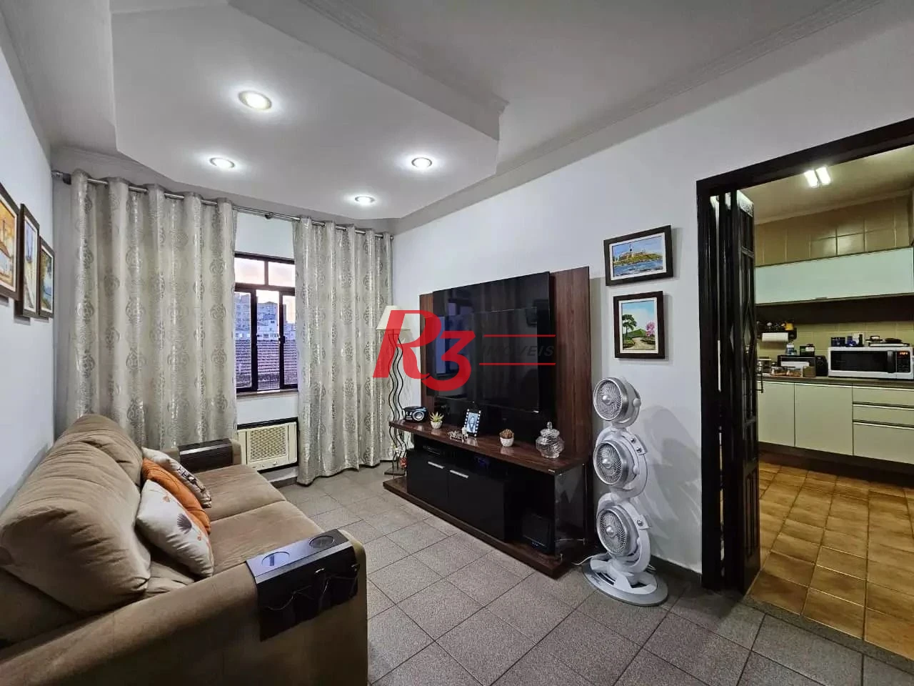 Apartamento com 2 dormitórios à venda, 96 m² por R$ 500.000,00 - Aparecida - Santos/SP