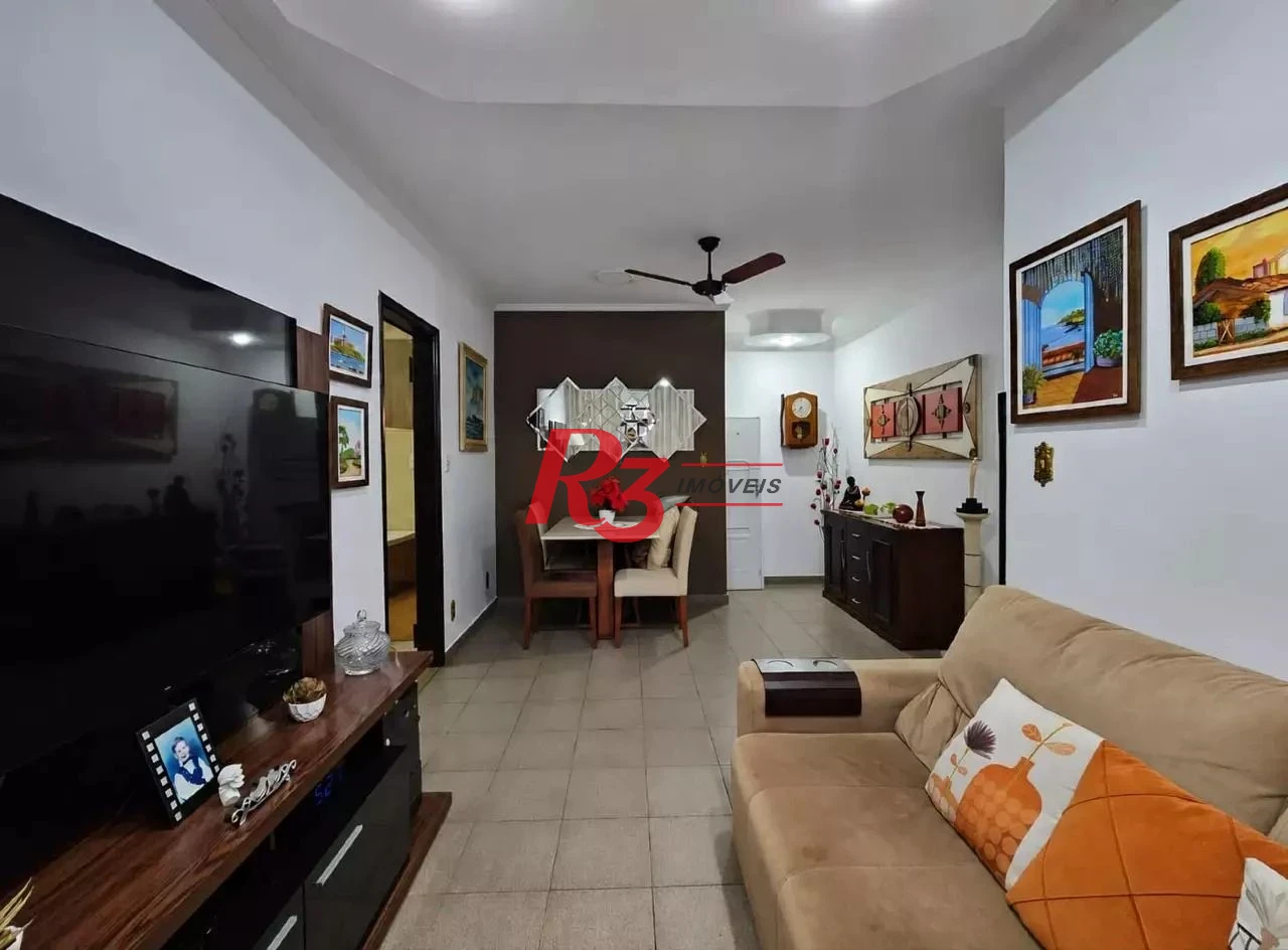 Apartamento com 2 dormitórios à venda, 96 m² por R$ 500.000,00 - Aparecida - Santos/SP