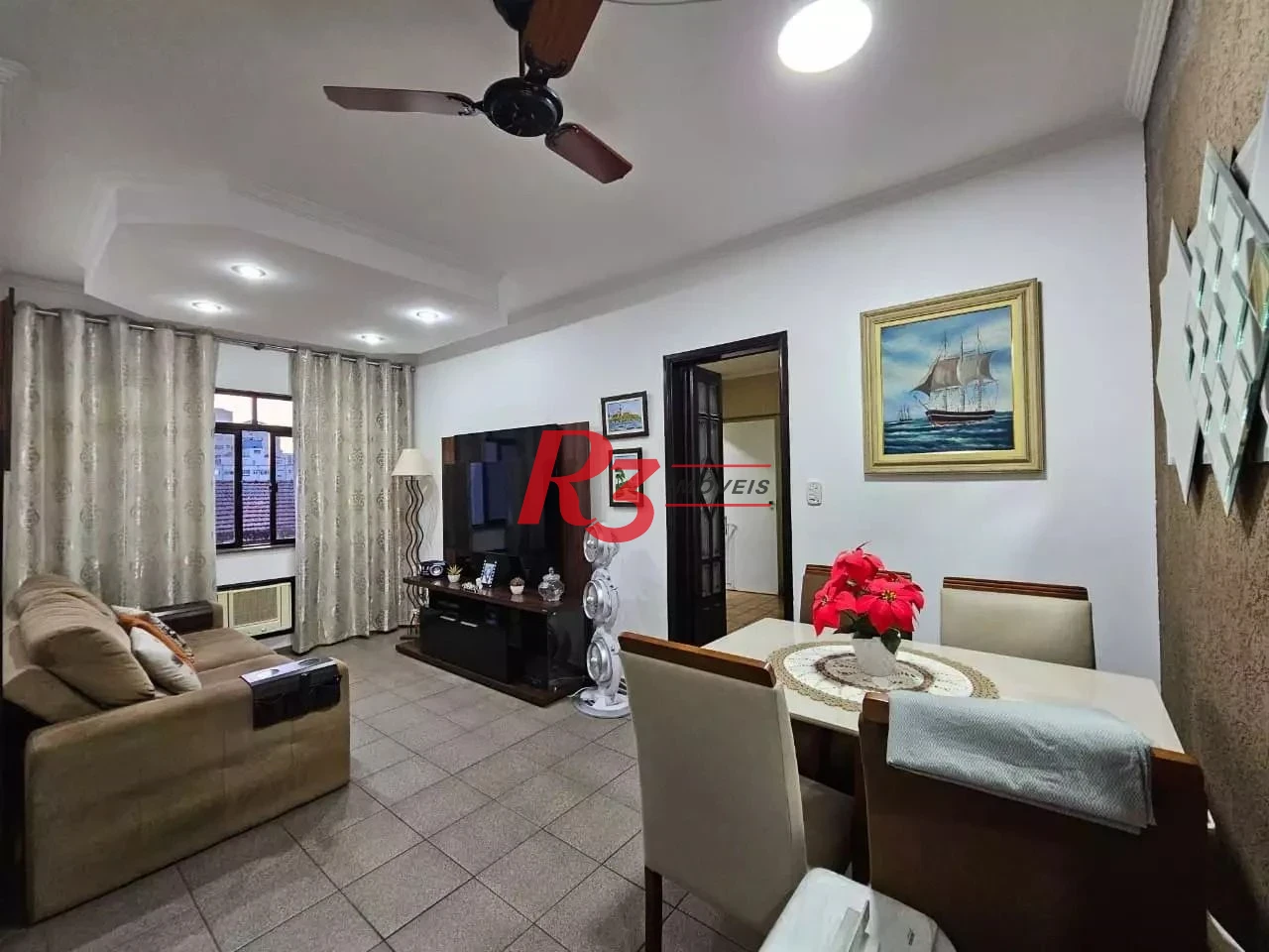 Apartamento com 2 dormitórios à venda, 96 m² por R$ 500.000,00 - Aparecida - Santos/SP