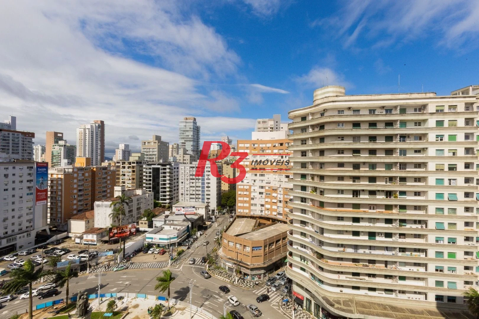 Apartamento com 3 dormitórios à venda, 100 m² por R$ 680.000,00 - Gonzaga - Santos/SP