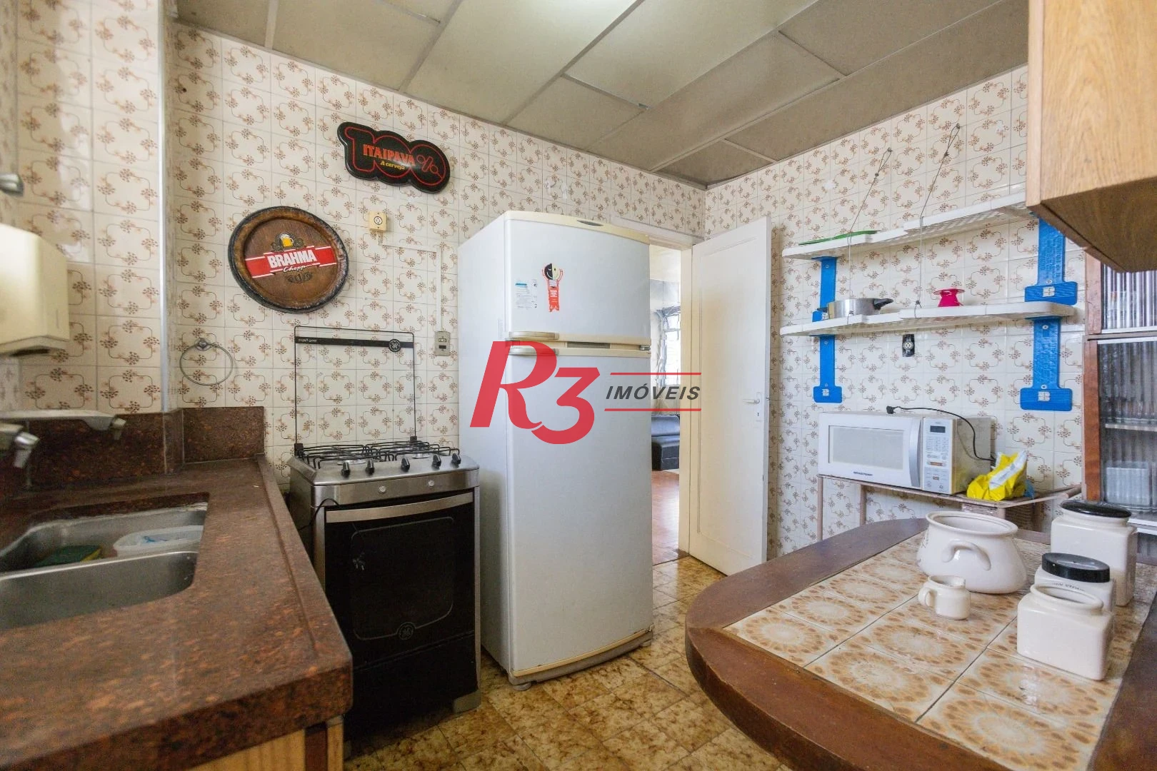 Apartamento com 3 dormitórios à venda, 100 m² por R$ 680.000,00 - Gonzaga - Santos/SP