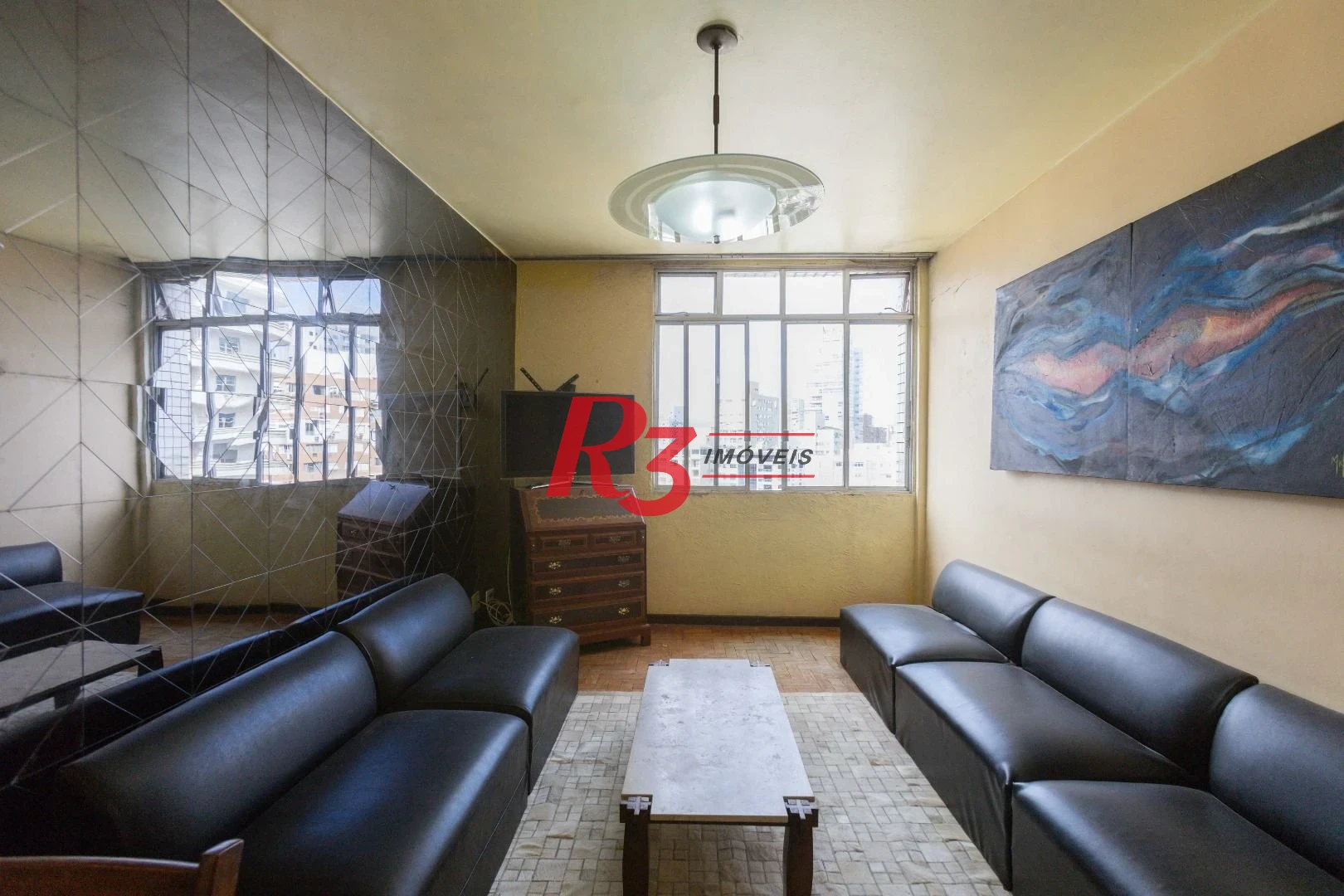 Apartamento com 3 dormitórios à venda, 100 m² por R$ 680.000,00 - Gonzaga - Santos/SP
