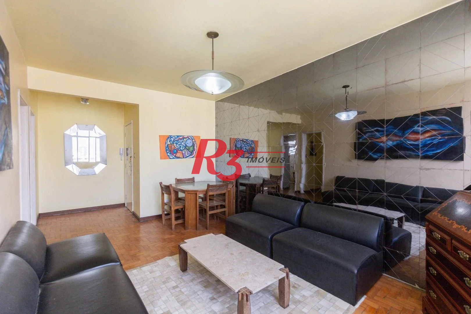 Apartamento com 3 dormitórios à venda, 100 m² por R$ 680.000,00 - Gonzaga - Santos/SP