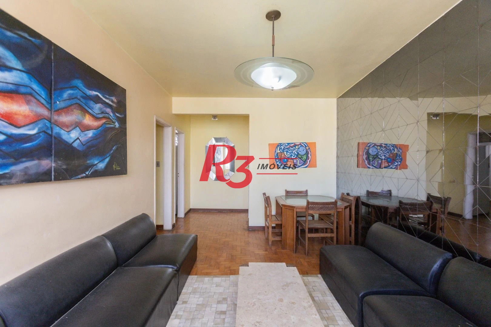 Apartamento com 3 dormitórios à venda, 100 m² por R$ 680.000,00 - Gonzaga - Santos/SP