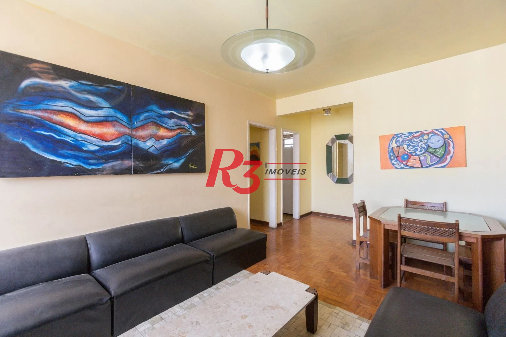 Apartamento com 3 dormitórios à venda, 100 m² por R$ 680.000,00 - Gonzaga - Santos/SP