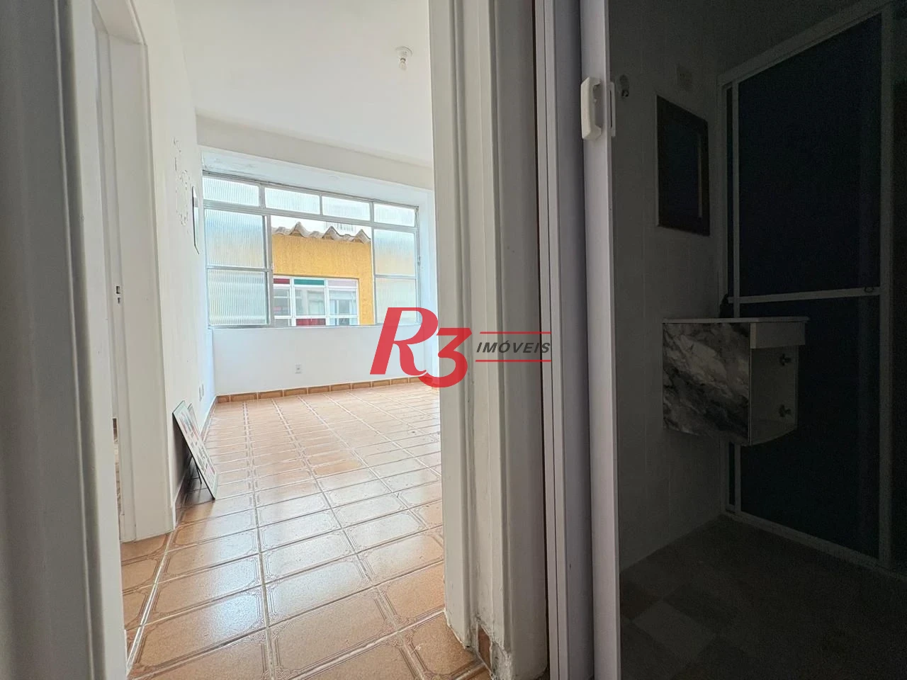 Apartamento com 1 dormitório à venda, 45 m² por R$ 349.000,00 - Boqueirão - Santos/SP