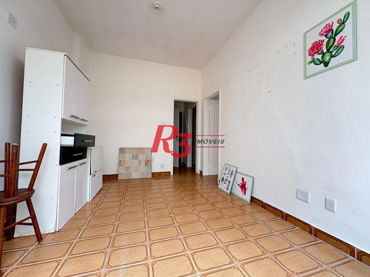 Apartamento com 1 dormitório à venda, 45 m² por R$ 349.000,00 - Boqueirão - Santos/SP