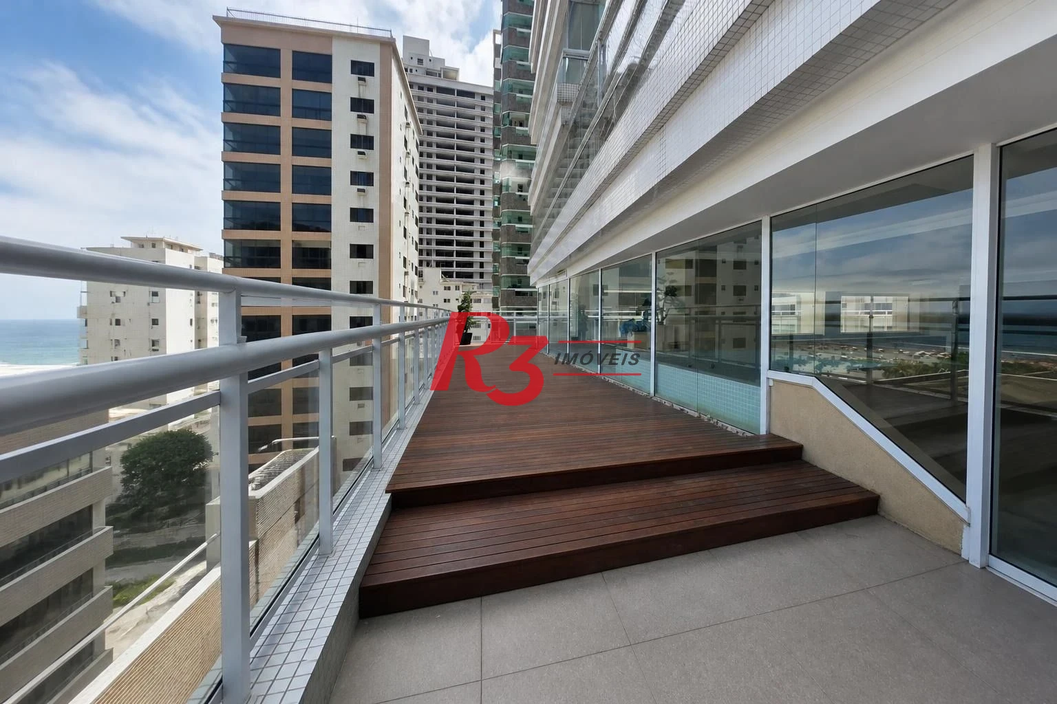 Apartamento com 3 dormitórios à venda, 149 m² por R$ 1.999.000,00 - Canto do Forte - Praia Grande/SP