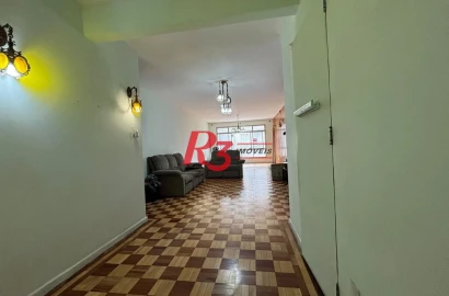 Apartamento com 3 dormitórios à venda, 150 m² por R$ 1.200.000,00 - Gonzaga - Santos/SP