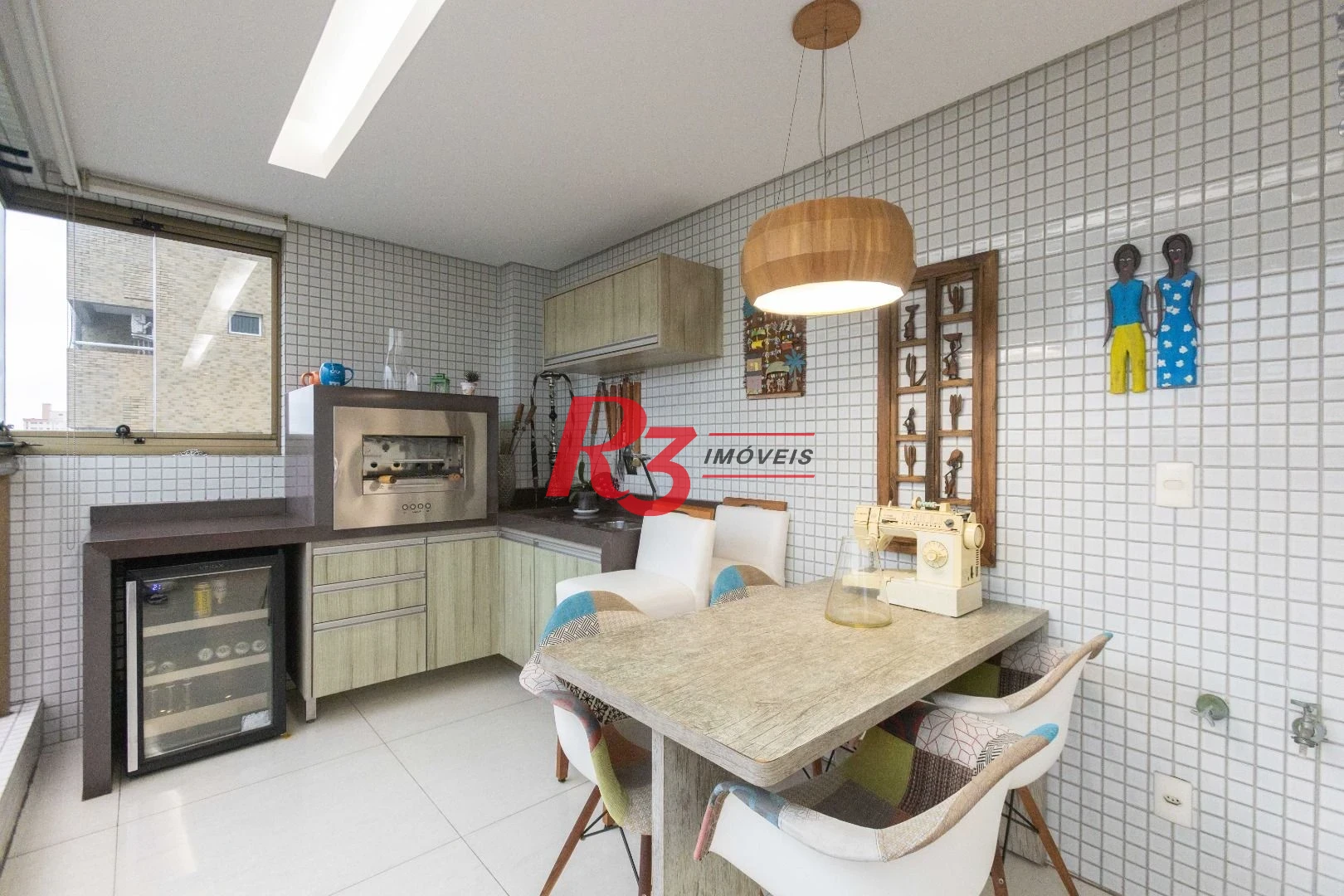 Apartamento com 3 dormitórios à venda, 171 m² por R$ 2.300.000,00 - Embaré - Santos/SP