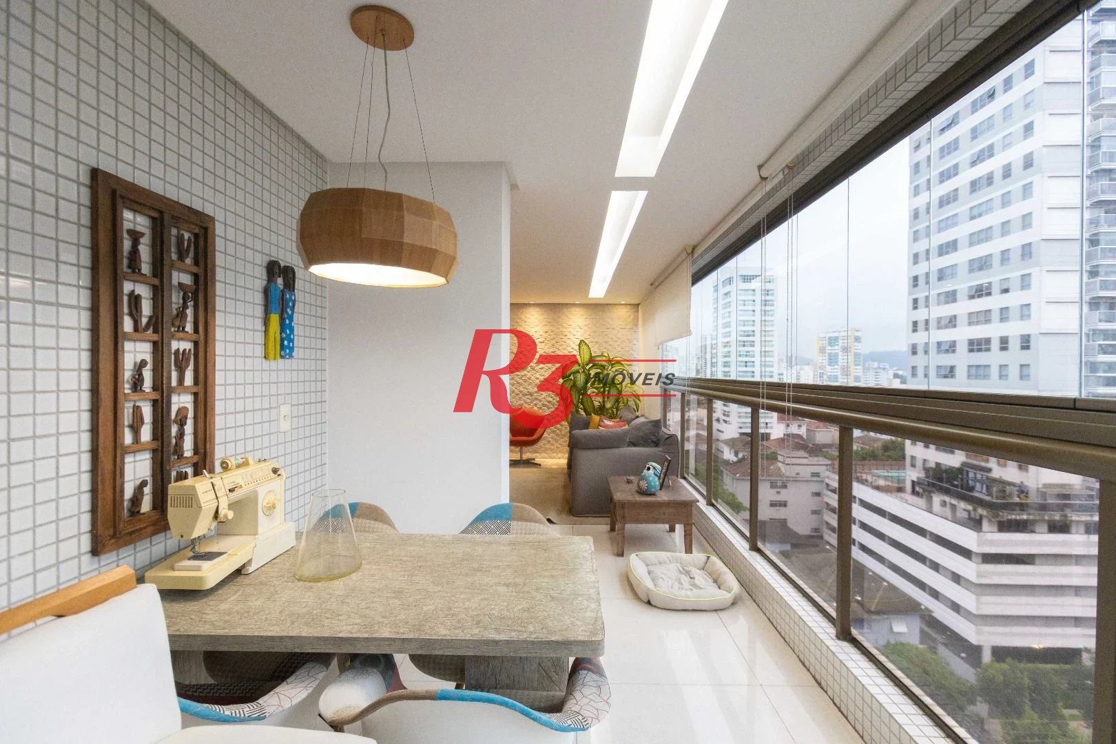 Apartamento com 3 dormitórios à venda, 171 m² por R$ 2.300.000,00 - Embaré - Santos/SP