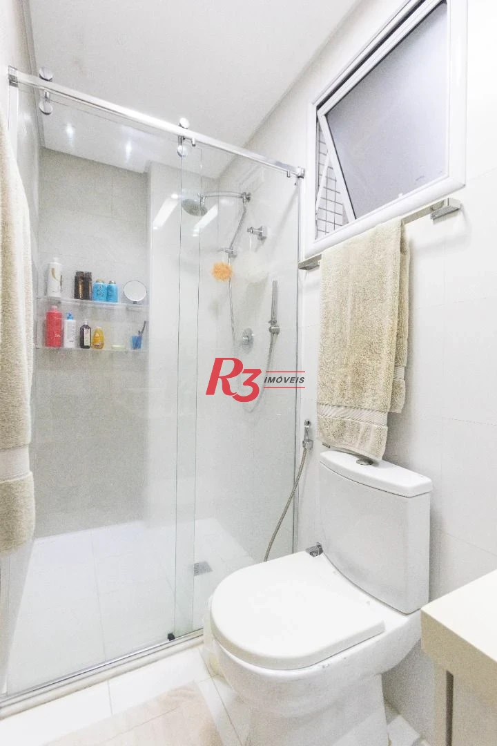 Apartamento com 3 dormitórios à venda, 171 m² por R$ 2.300.000,00 - Embaré - Santos/SP