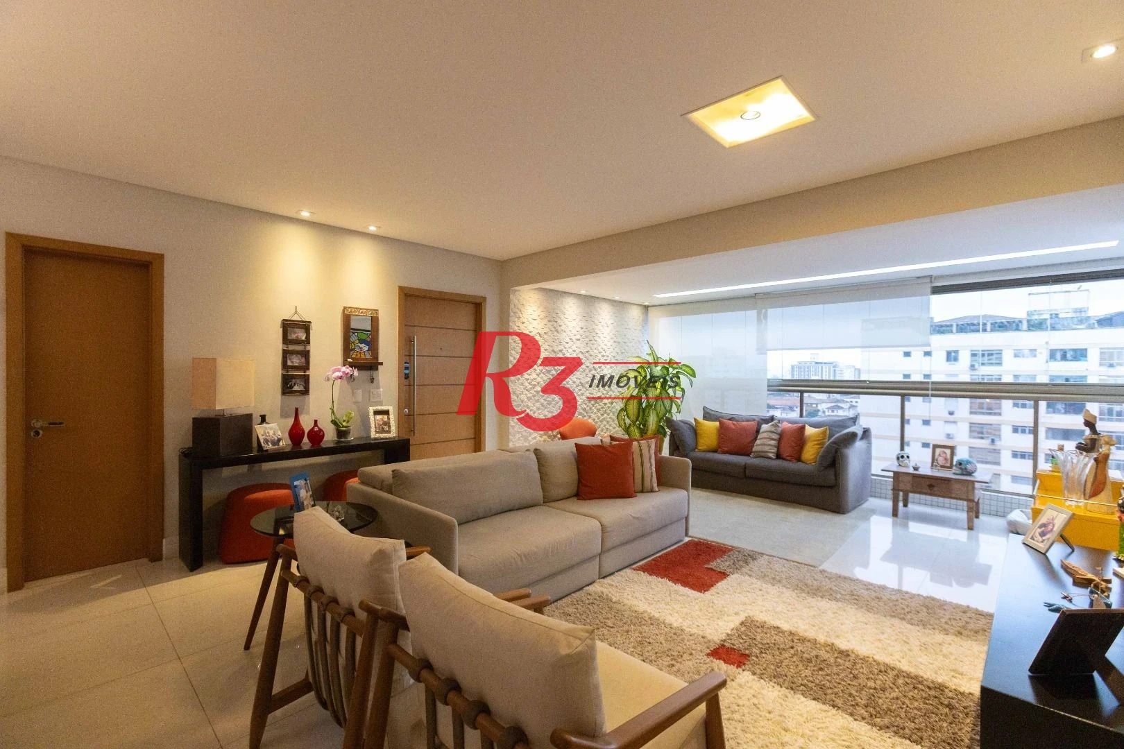 Apartamento com 3 dormitórios à venda, 171 m² por R$ 2.300.000,00 - Embaré - Santos/SP