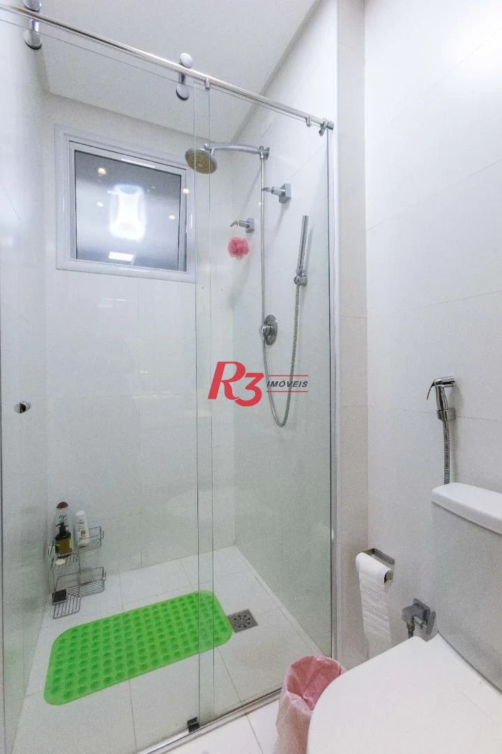 Apartamento com 3 dormitórios à venda, 171 m² por R$ 2.300.000,00 - Embaré - Santos/SP
