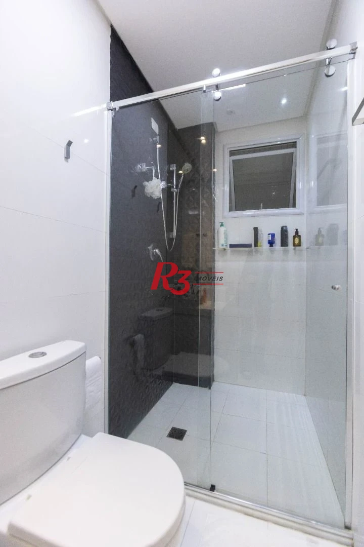 Apartamento com 3 dormitórios à venda, 171 m² por R$ 2.300.000,00 - Embaré - Santos/SP