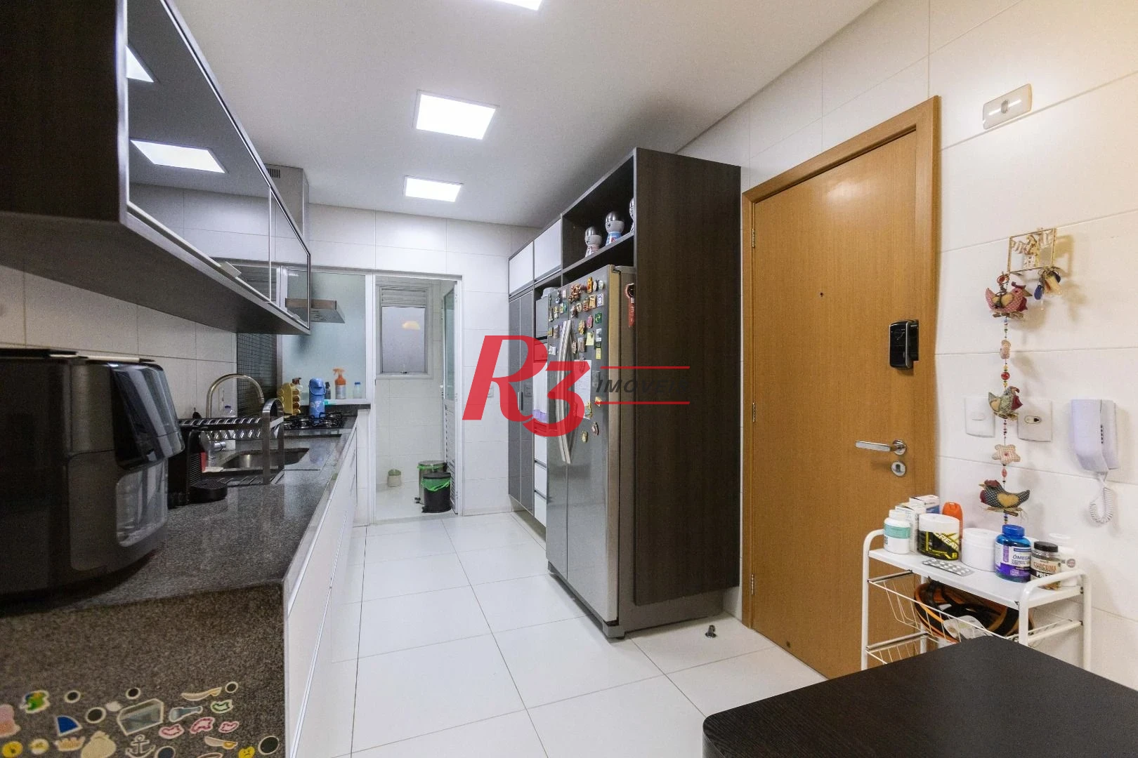 Apartamento com 3 dormitórios à venda, 171 m² por R$ 2.300.000,00 - Embaré - Santos/SP