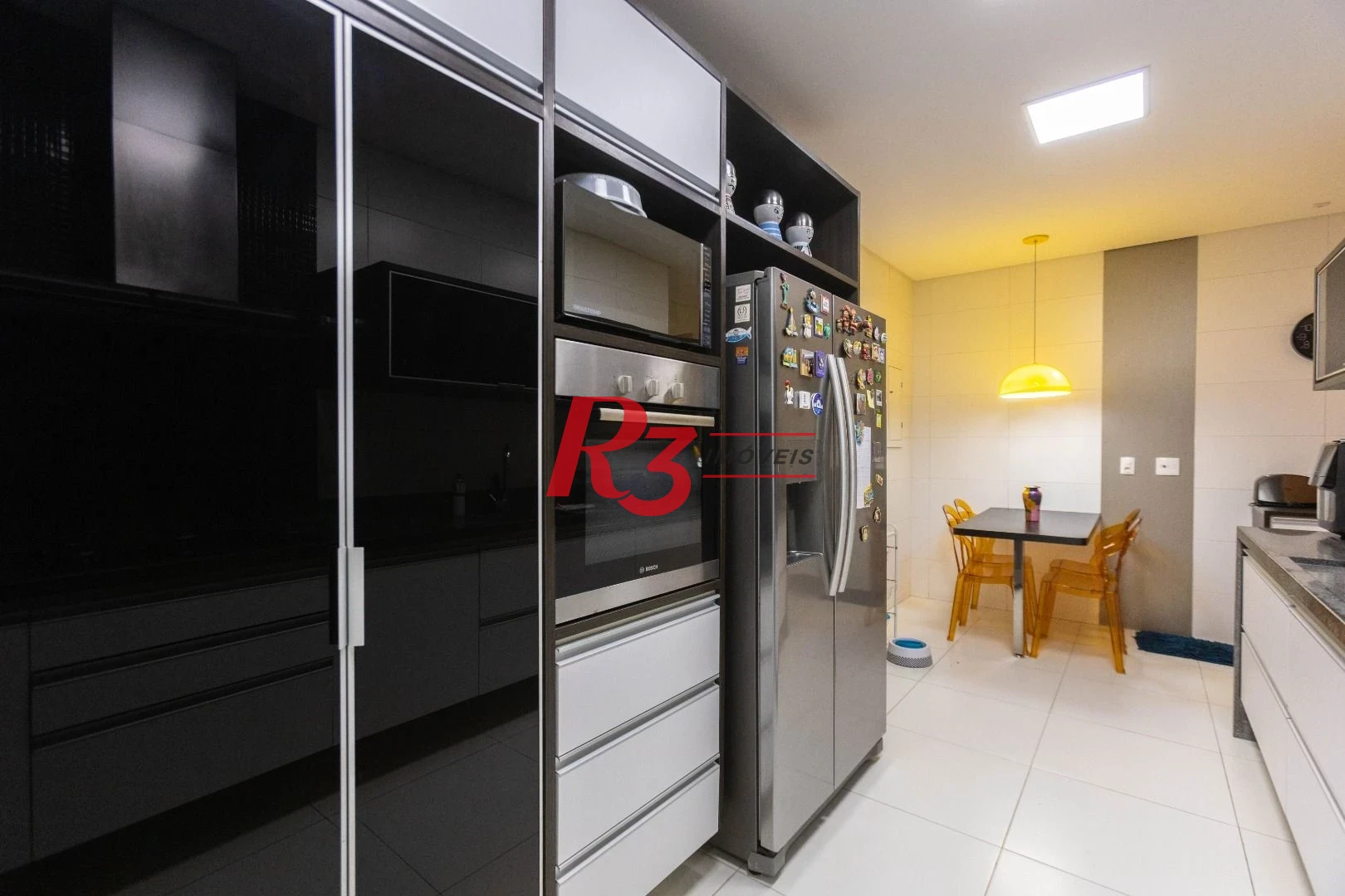 Apartamento com 3 dormitórios à venda, 171 m² por R$ 2.300.000,00 - Embaré - Santos/SP