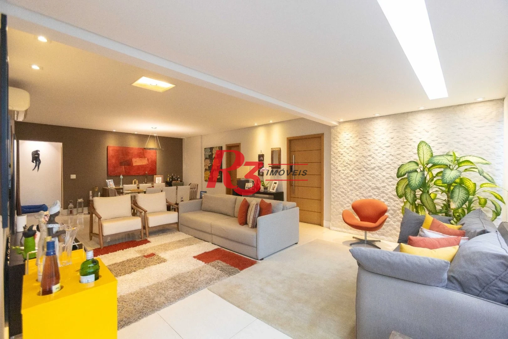Apartamento com 3 dormitórios à venda, 171 m² por R$ 2.300.000,00 - Embaré - Santos/SP