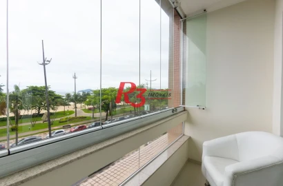 Apartamento com 3 dormitórios à venda, 131 m² por R$ 1.650.000,00 - Gonzaga - Santos/SP