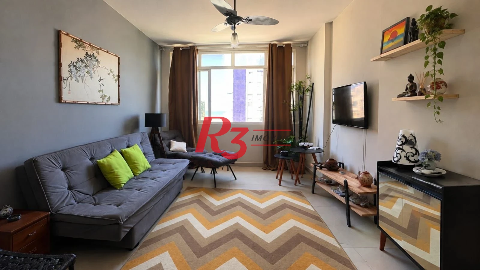 Apartamento com 1 dormitório à venda, 62 m² por R$ 380.000,00 - José Menino - Santos/SP