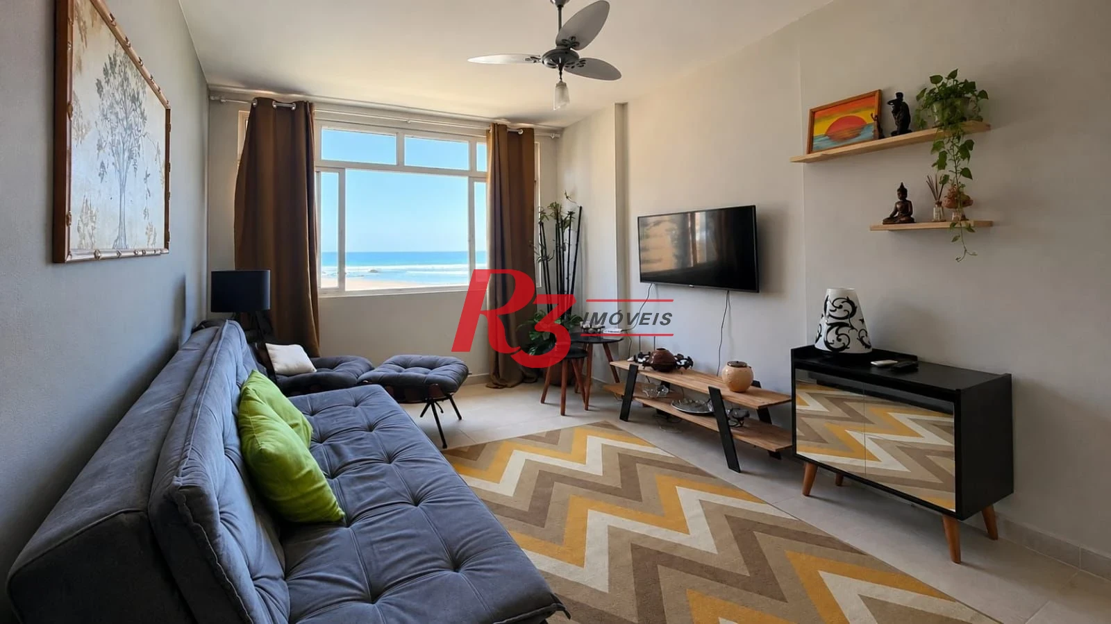 Apartamento com 1 dormitório à venda, 62 m² por R$ 380.000,00 - José Menino - Santos/SP