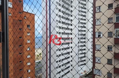 Apartamento com 1 dormitório à venda, 55 m² por R$ 350.000,00 - José Menino - Santos/SP