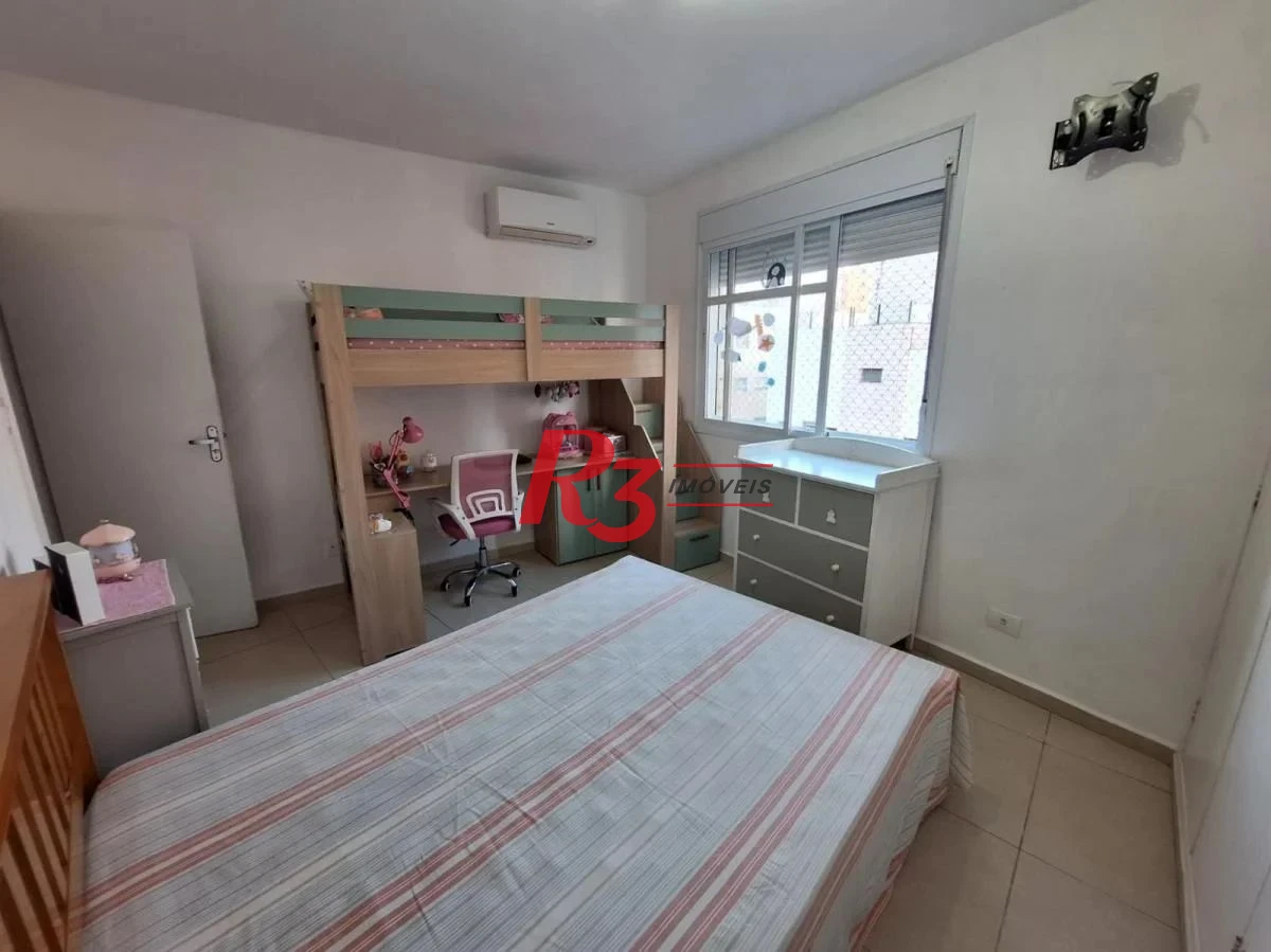 Apartamento com 1 dormitório à venda, 55 m² por R$ 350.000,00 - José Menino - Santos/SP