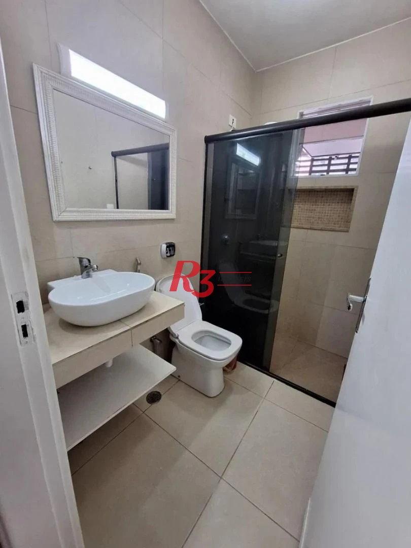Apartamento com 1 dormitório à venda, 55 m² por R$ 350.000,00 - José Menino - Santos/SP