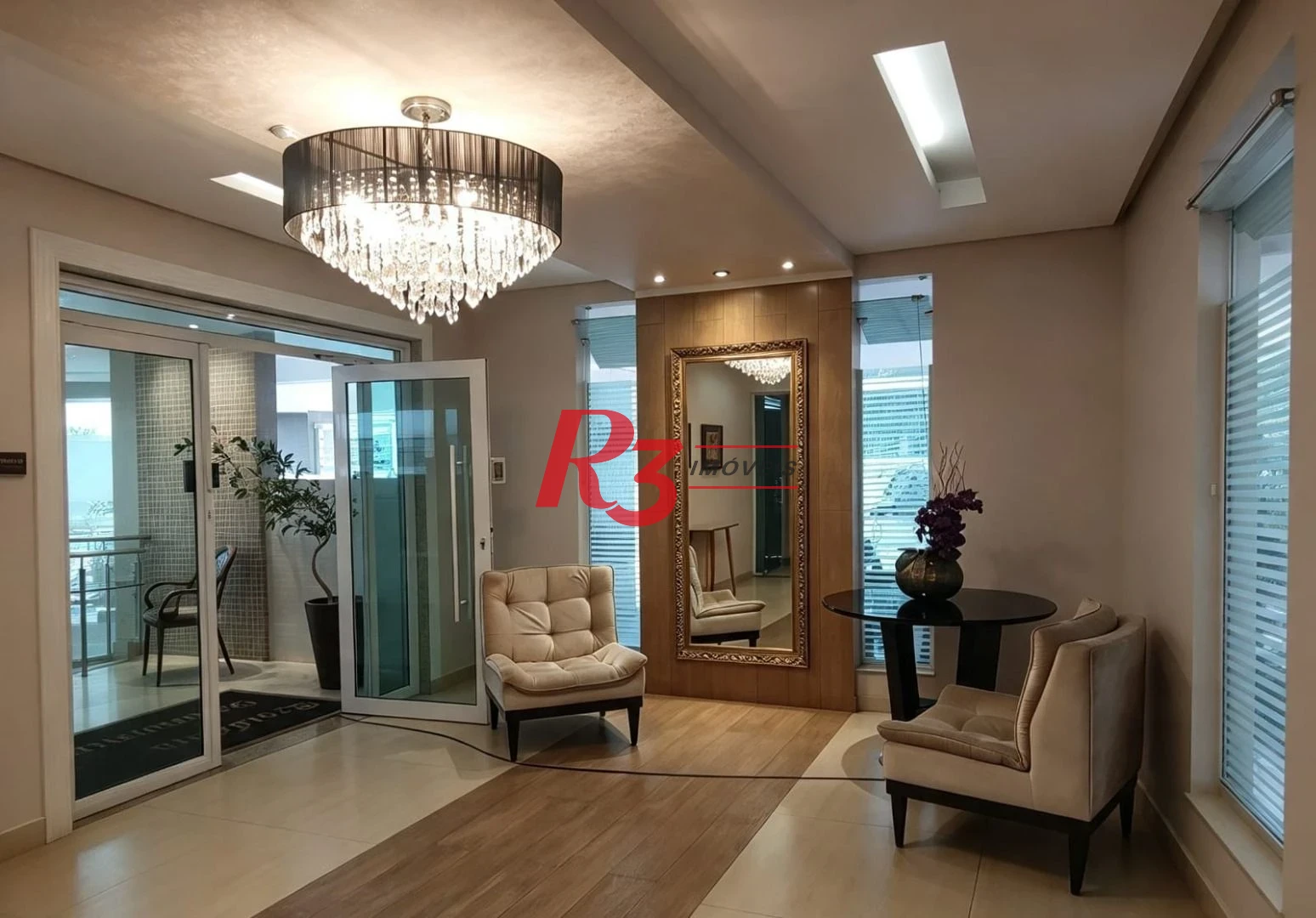 Apartamento com 1 dormitório para alugar, 55 m² por R$ 4.300,00/mês - Vila Matias - Santos/SP