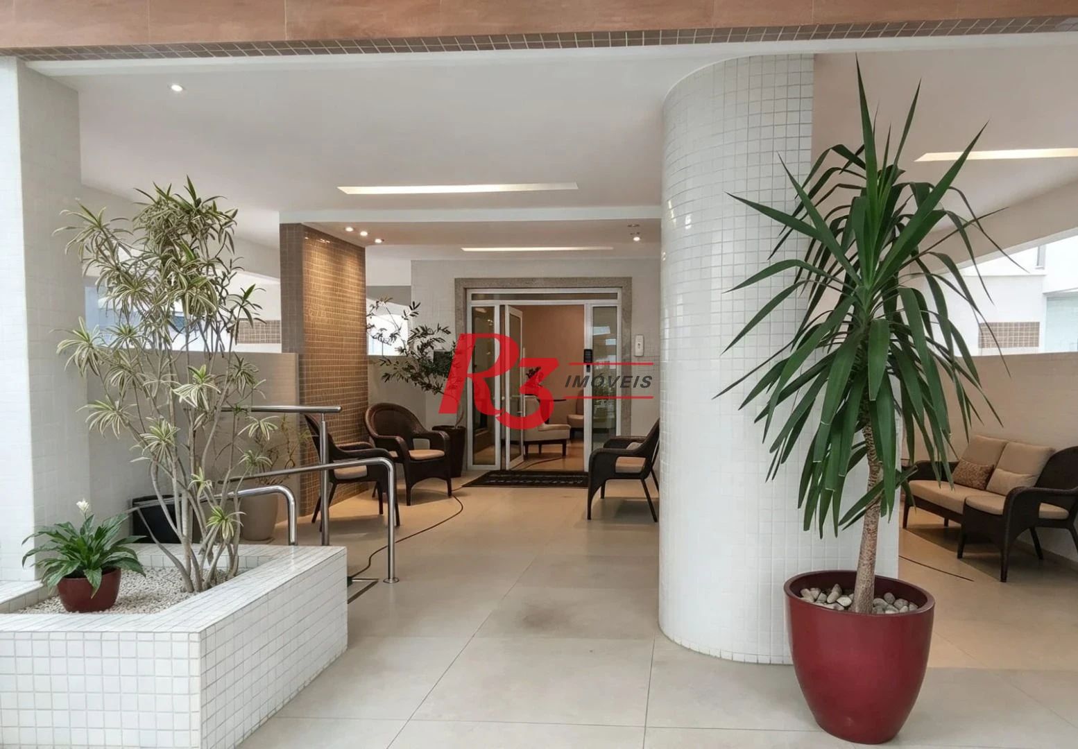 Apartamento com 1 dormitório para alugar, 55 m² por R$ 4.300,00/mês - Vila Matias - Santos/SP