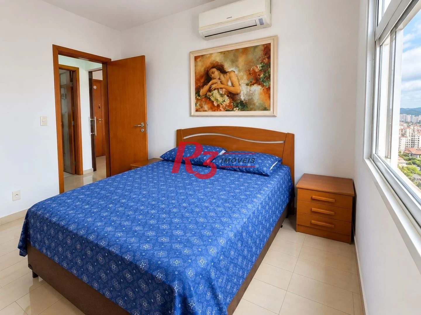 Apartamento com 1 dormitório para alugar, 55 m² por R$ 4.300,00/mês - Vila Matias - Santos/SP