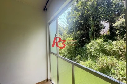 Apartamento com 1 dormitório à venda, 50 m² por R$ 305.000,00 - José Menino - Santos/SP
