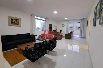 Cobertura com 3 dormitórios, 201 m² - venda por R$ 1.200.000,00 ou aluguel por R$ 10.900,00/mês - Gonzaga - Santos/SP