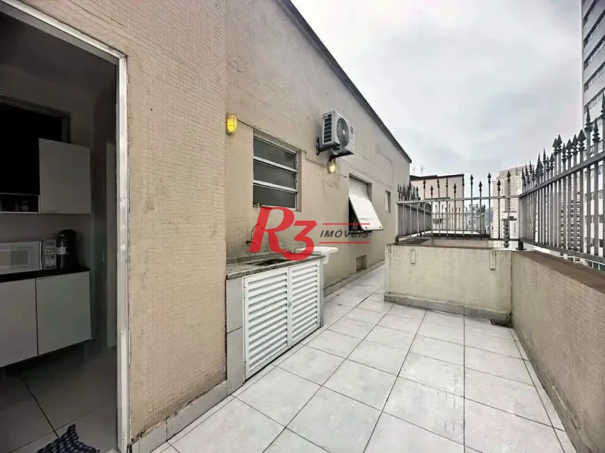 Cobertura com 3 dormitórios, 201 m² - venda por R$ 1.200.000,00 ou aluguel por R$ 10.900,00/mês - Gonzaga - Santos/SP
