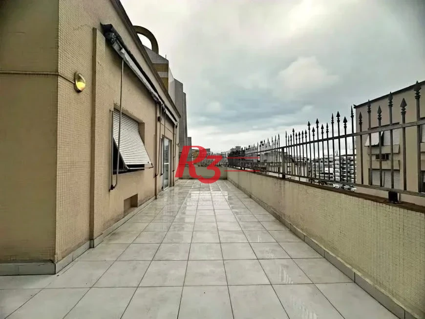 Cobertura com 3 dormitórios, 201 m² - venda por R$ 1.200.000,00 ou aluguel por R$ 10.900,00/mês - Gonzaga - Santos/SP