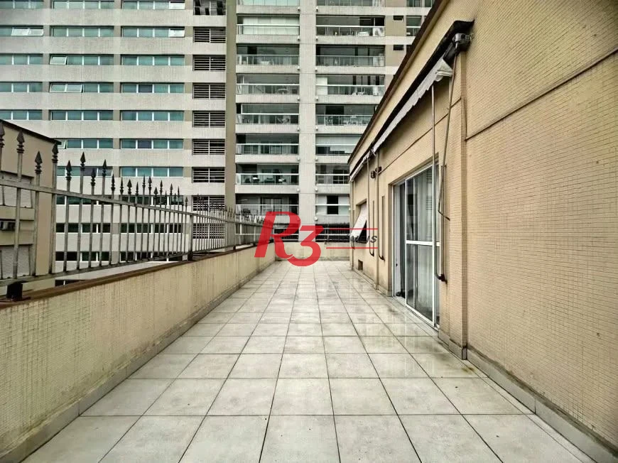 Cobertura com 3 dormitórios, 201 m² - venda por R$ 1.200.000,00 ou aluguel por R$ 10.900,00/mês - Gonzaga - Santos/SP