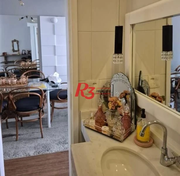 Apartamento com 2 dormitórios à venda, 84 m² por R$ 1.050.000,00 - Boqueirão - Santos/SP