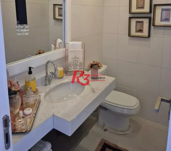 Apartamento com 2 dormitórios à venda, 84 m² por R$ 1.050.000,00 - Boqueirão - Santos/SP