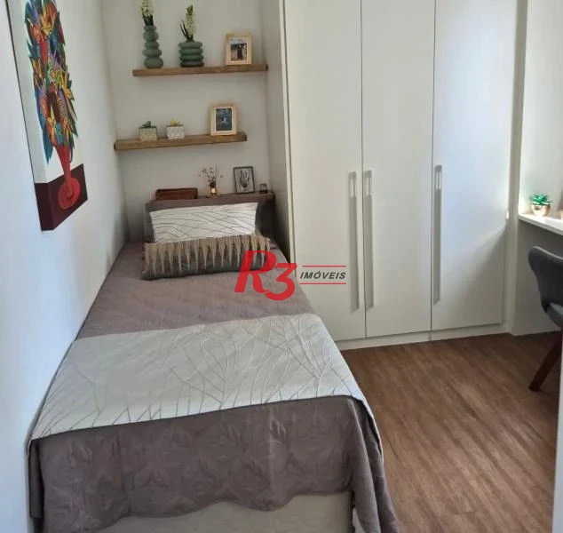 Apartamento com 2 dormitórios à venda, 84 m² por R$ 1.050.000,00 - Boqueirão - Santos/SP