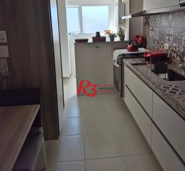 Apartamento com 2 dormitórios à venda, 84 m² por R$ 1.050.000,00 - Boqueirão - Santos/SP