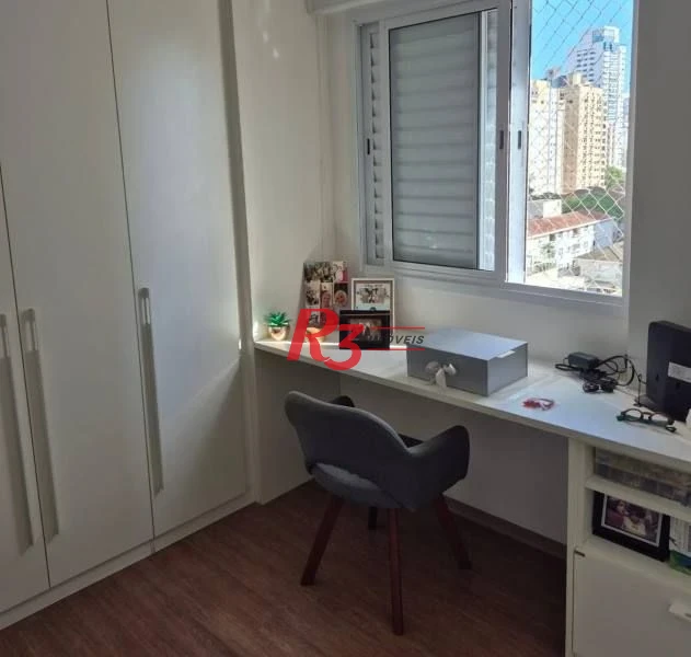 Apartamento com 2 dormitórios à venda, 84 m² por R$ 1.050.000,00 - Boqueirão - Santos/SP