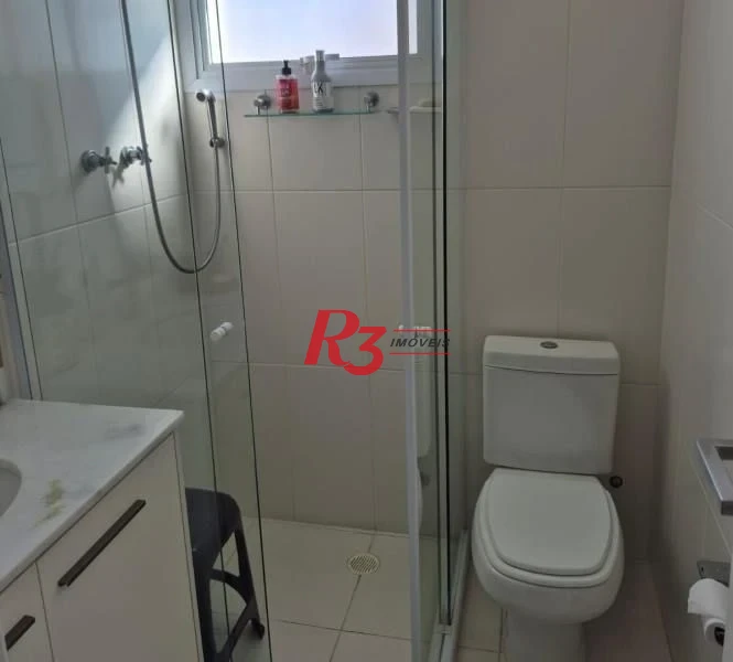 Apartamento com 2 dormitórios à venda, 84 m² por R$ 1.050.000,00 - Boqueirão - Santos/SP