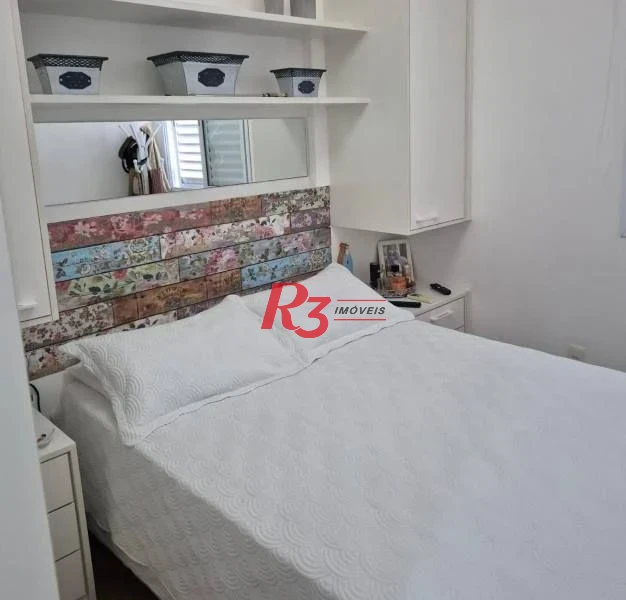 Apartamento com 2 dormitórios à venda, 84 m² por R$ 1.050.000,00 - Boqueirão - Santos/SP
