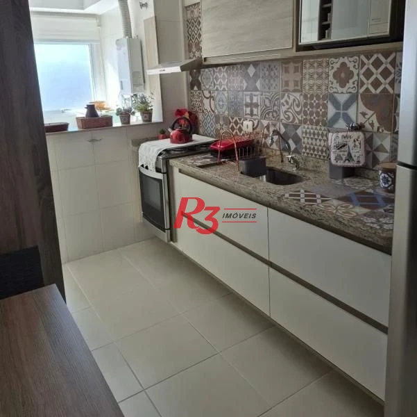 Apartamento com 2 dormitórios à venda, 84 m² por R$ 1.050.000,00 - Boqueirão - Santos/SP