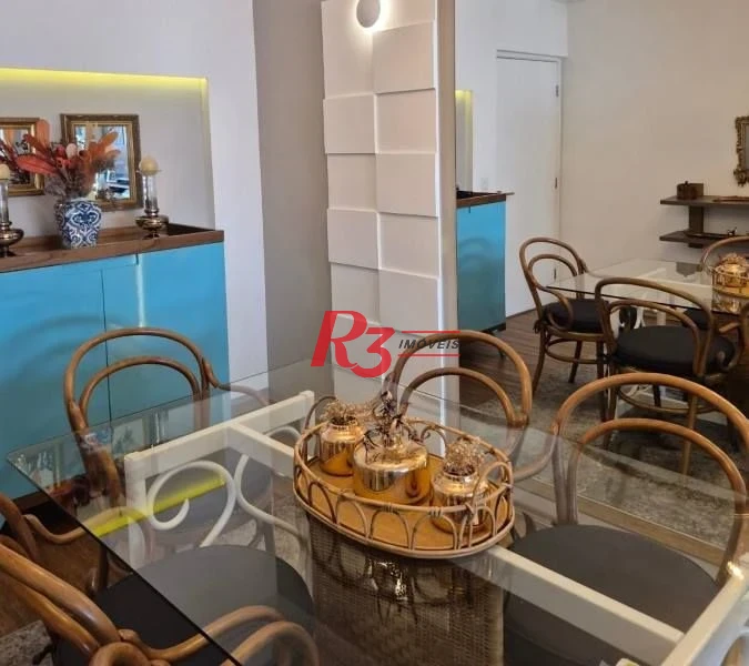 Apartamento com 2 dormitórios à venda, 84 m² por R$ 1.050.000,00 - Boqueirão - Santos/SP