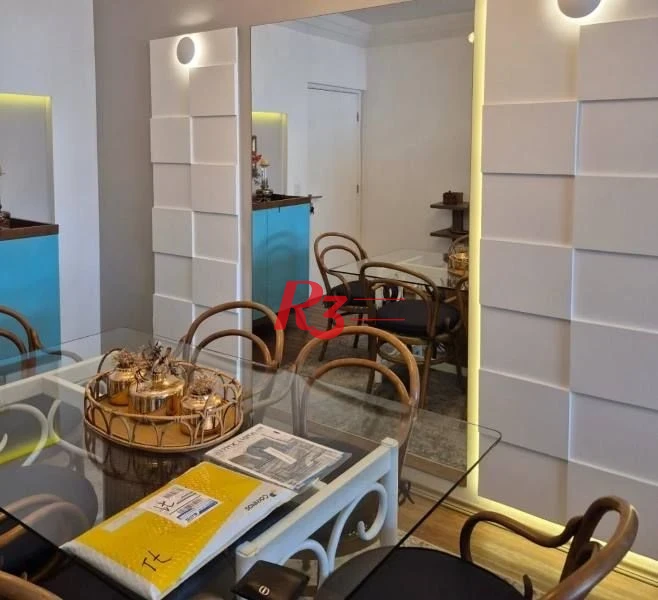 Apartamento com 2 dormitórios à venda, 84 m² por R$ 1.050.000,00 - Boqueirão - Santos/SP