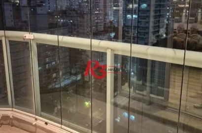 Apartamento com 1 dormitório à venda, 52 m² por R$ 750.000,00 - Pompéia - Santos/SP